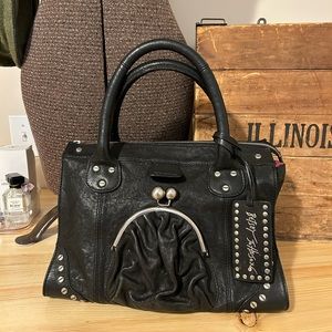 Betsy Johnson black handbag